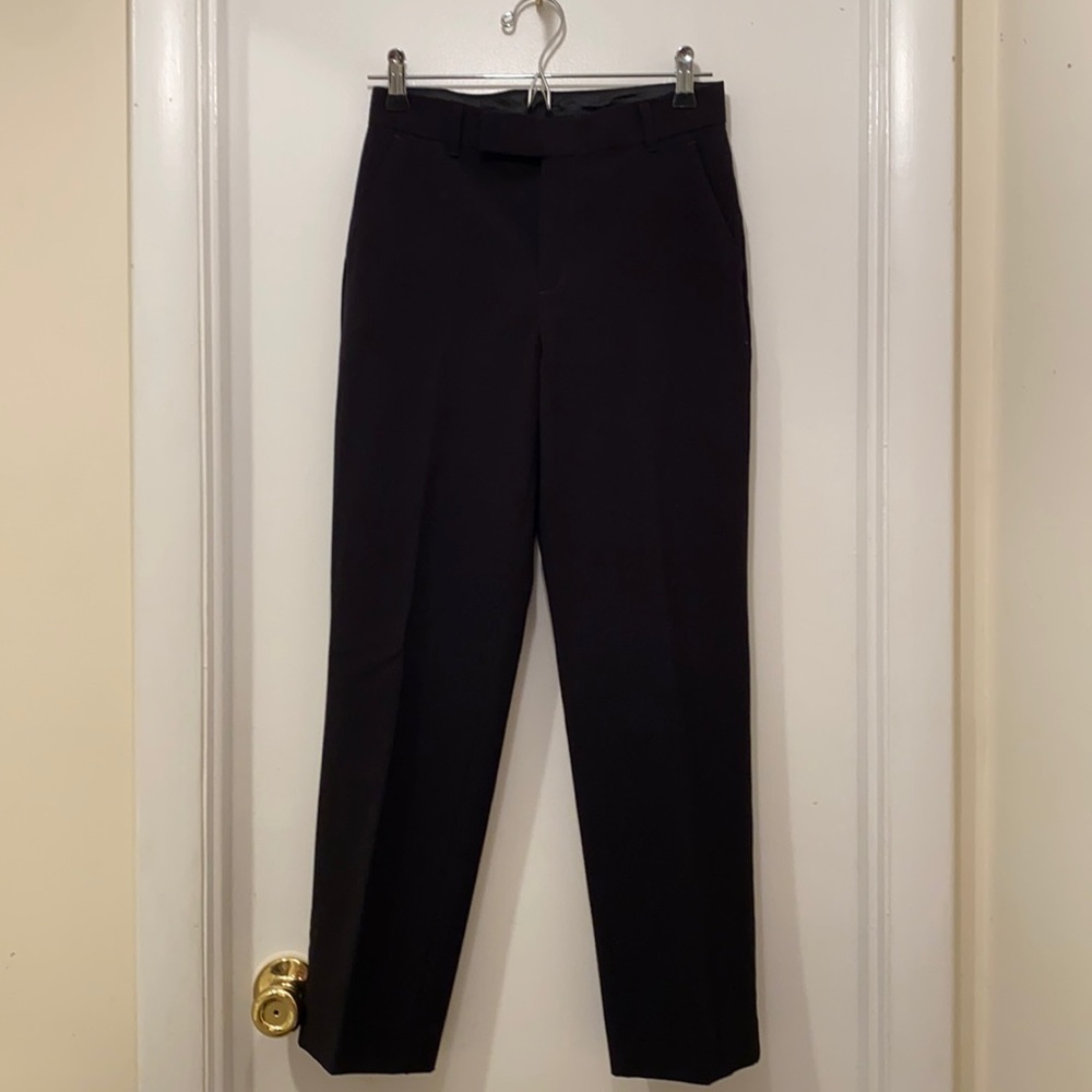 Calvin Klein Boys Black Dress Pants, Size 12 Reg